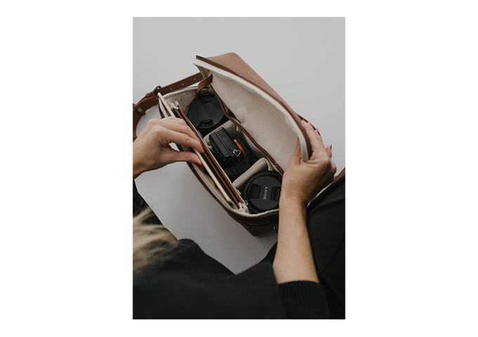 LOULEX Organizer brown