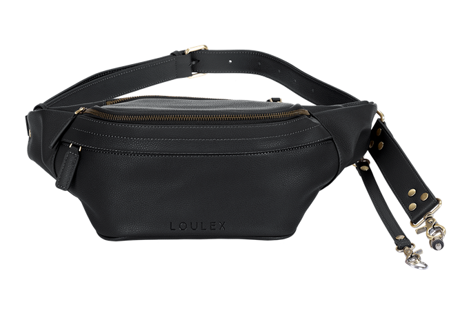 LOULEX Fanny Pack black