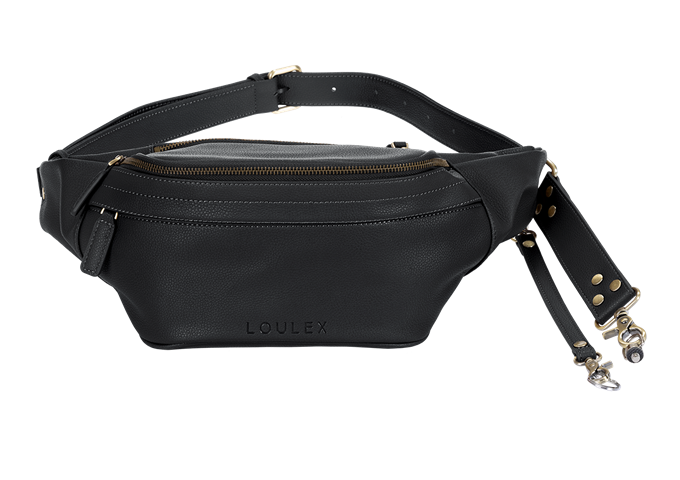 LOULEX Fanny Pack black