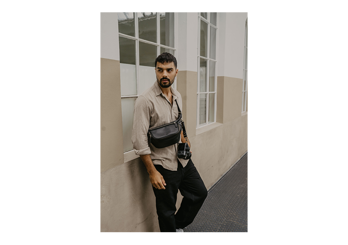 LOULEX Fanny Pack black