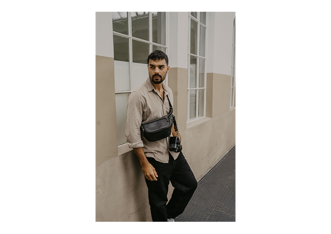 LOULEX Fanny Pack black