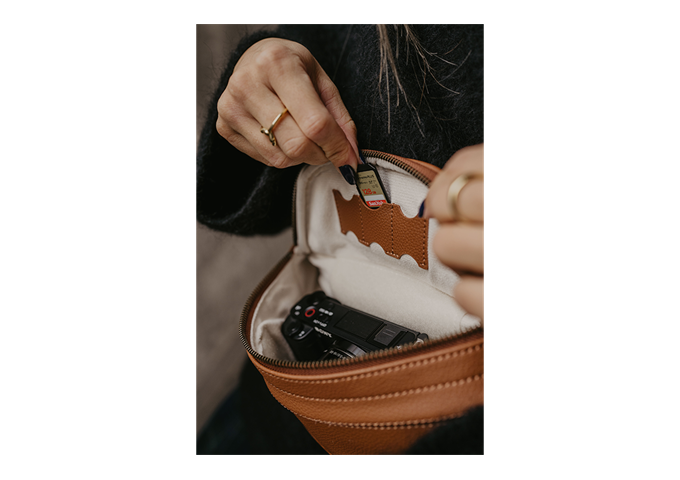 LOULEX Mini Fanny Pack brown