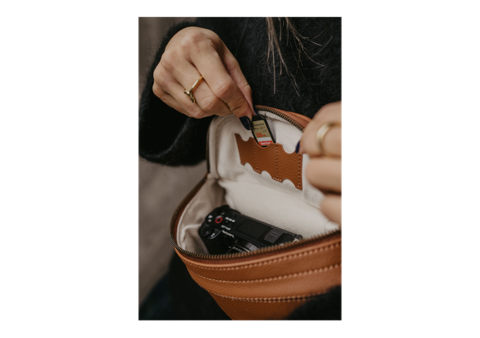 LOULEX Mini Fanny Pack brown