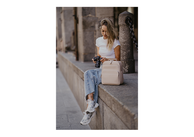 LOULEX Mini Bag beige