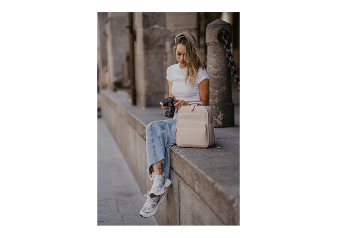 LOULEX Mini Bag beige