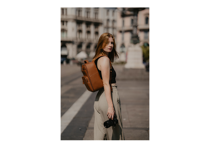 LOULEX Mini Bag brown
