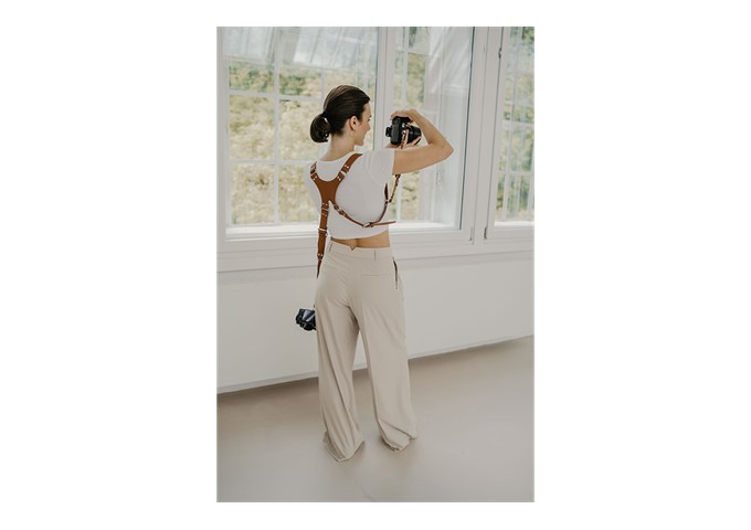 LOULEX Double Strap brown