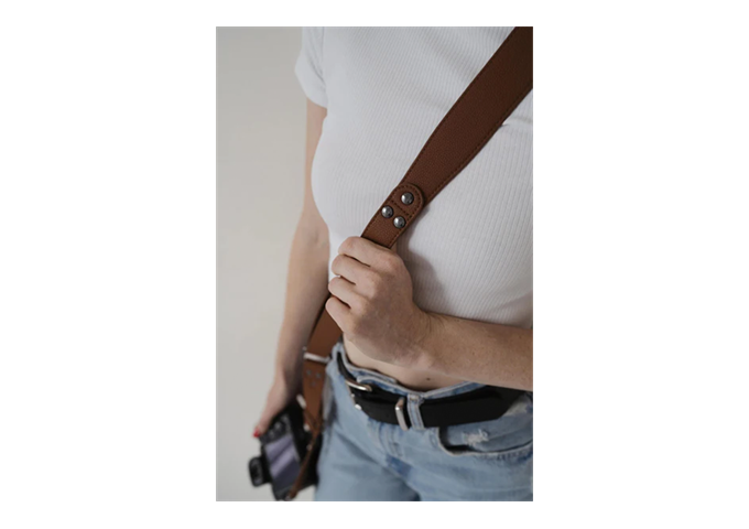 LOULEX Crossbody Strap brown