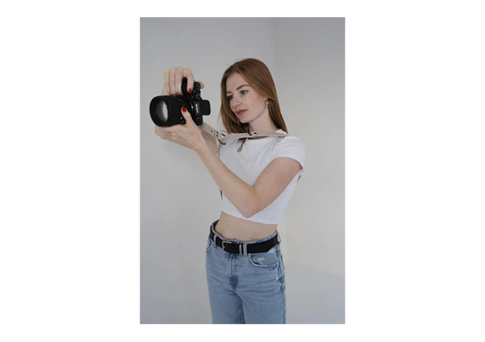 LOULEX Crossbody Strap beige