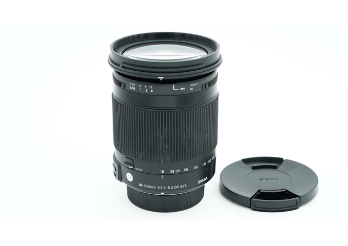 Occasion Sigma 18-300mm F3.5-6.3 DC für Nikon DX (Nr. 5218)
