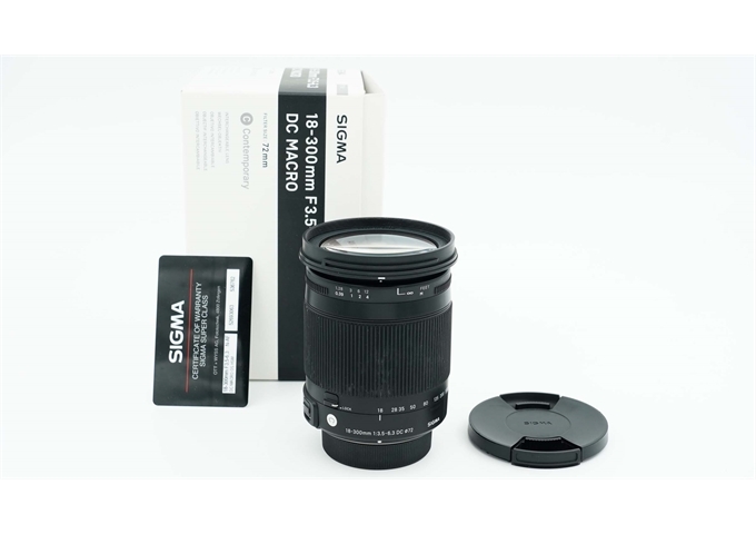 Occasion Sigma 18-300mm F3.5-6.3 DC für Nikon DX (Nr. 5218)