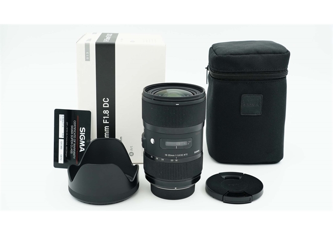 Occasion Sigma 18-35mm F1.8 DC für Nikon DX (Nr. 5217)