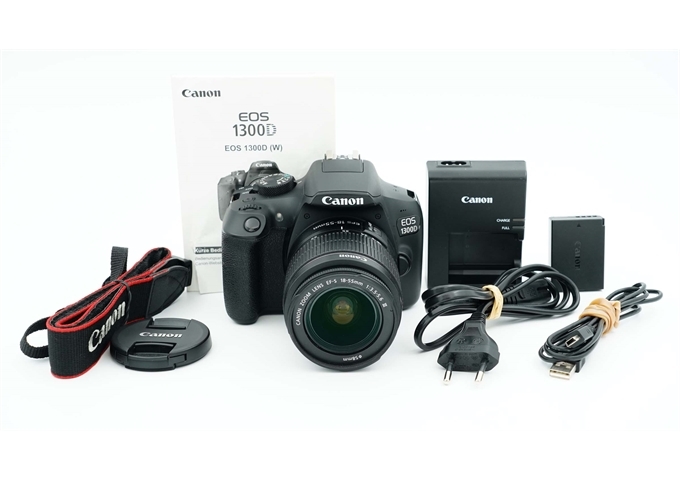 Occasion Canon EOS 1300D + 18-55mm F3.5-5.6 III (Nr. 5230)
