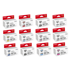Canon PFI-4100 Patronenset