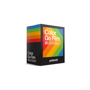 Polaroid Color Film Go - Black Frame Edition (16 Photos)