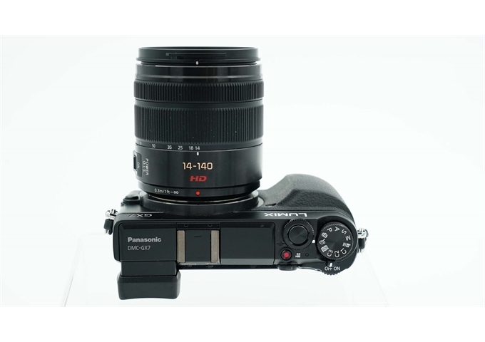 Occasion Panasonic GX-7 mit 14-140mm F/3.5-5.6 (Nr. 5021)