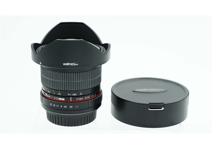 Occasion Walimex 8mm F3.5 Fisheye CS II für Canon, 4069