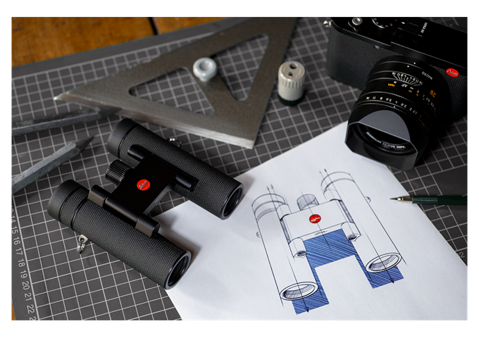 Leica Noctivid Compact Black, Leather 8x25, 40331