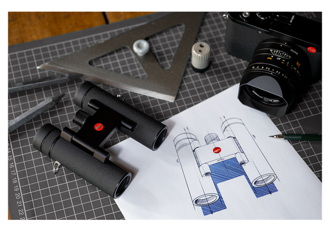 Leica Noctivid Compact Black, Leather 8x25, 40331
