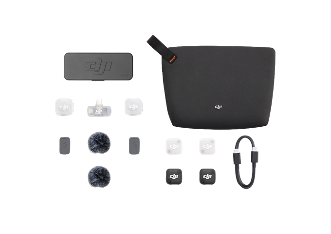 DJI Mic Mini 2 (2 TX + 1 Mobile RX + Charging Case)