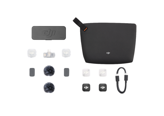 DJI Mic Mini 2 (2 TX + 1 Mobile RX + Charging Case)