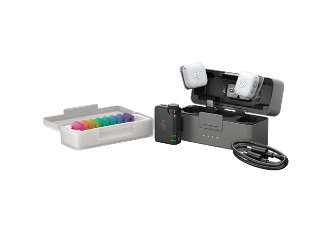 DJI Mic Mini 2 (2 TX + 1 RX + Charging Case)