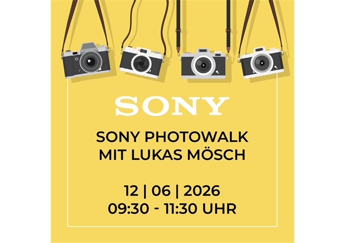 PHOTOPARK Sony Photowalk mit Lukas Mösch 09:30-11:30 Uhr