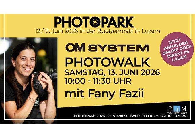 PHOTOPARK OM System Photowalk mit Fany Fazii 13.06.2026