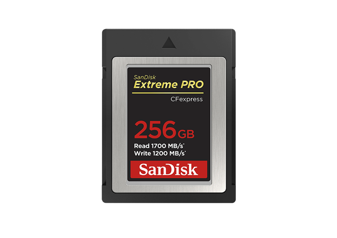 SanDisk CFexpress B Extreme Pro 256GB