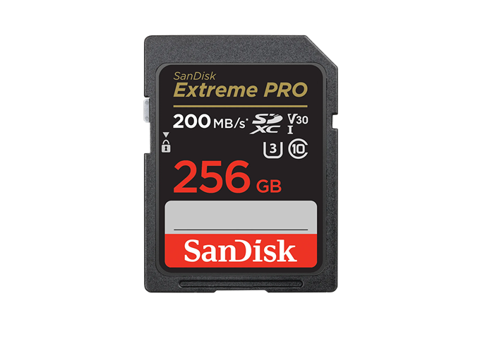SanDisk ExtremePro 256GB SDXC UHS-I