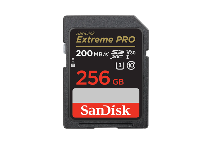 SanDisk ExtremePro 256GB SDXC UHS-I