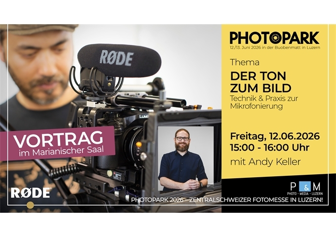 PHOTOPARK Vortrag: Der Ton zum Bild mit Andy Keller