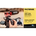 PHOTOPARK Vortrag: Der Ton zum Bild mit Andy Keller PHOTOPARK Vortrag: Der Ton zum Bild mit Andy Keller