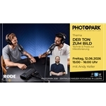 PHOTOPARK Vortrag: Der Ton zum Bild mit Andy Keller PHOTOPARK Vortrag: Der Ton zum Bild mit Andy Keller