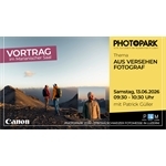 PHOTOPARK Vortrag: Aus Versehen Fotograf mit Patrick Güller PHOTOPARK Vortrag: Aus Versehen Fotograf mit Patrick Güller