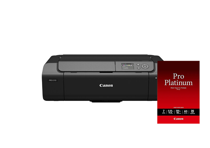 Canon imagePROGRAF PRO-310 A3+ Printer + A3 Paper Bundle