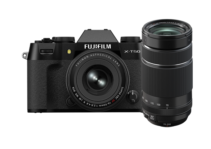 Fujifilm X-T50 + XF 16-50mm + XF 70-300mm