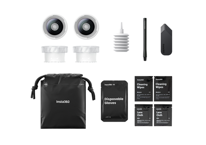 Insta360 X6 Replacement Lens Kit (Dual lens)
