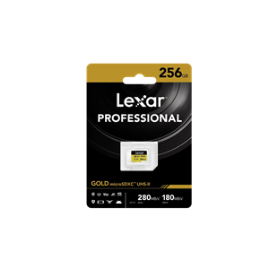 Lexar micro SDXC 280MB/s 256GB Gold