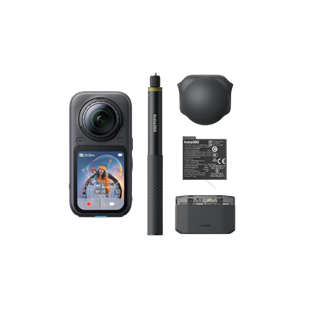Insta360 X6 Essentials Bundle Midnight Black Actioncam
