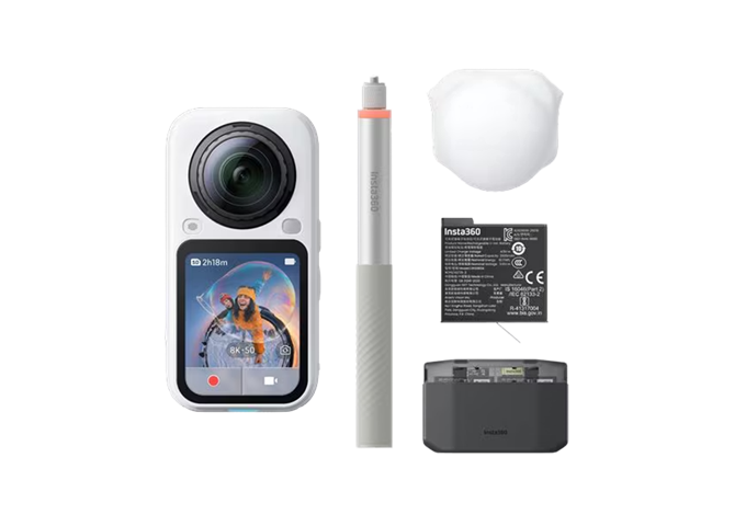 Insta360 X6 Essentials Bundle Arctic White Actioncam