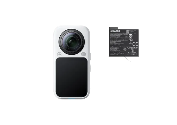 Insta360 X6 Standard Bundle Arctic White Actioncam