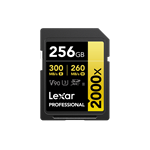 Lexar 2000x UHS-II SDXC 256GB Gold Lexar 2000x UHS-II SDXC 256GB Gold