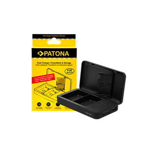 Patona Dual Ladegerät BLG10 Powerbank 1722