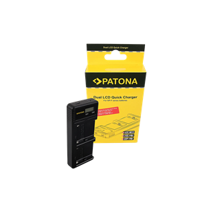 Patona Dual LCD Charger Sony NP-F750/950