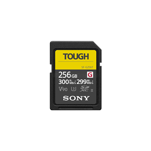 Sony SF-G256T Tough Professional, R300 W299,UHS-III