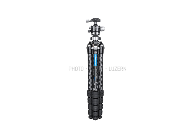 Leofoto LQ-365C mit Kugelkopf 47mm Carbon Stativ