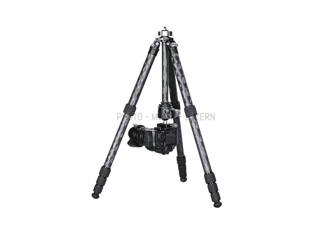 Leofoto LQ-365C mit Kugelkopf 47mm Carbon Stativ
