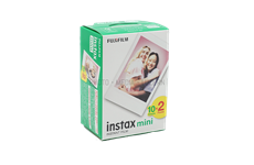 Fujifilm Instax Mini 2 x 10 Blatt (Doppelpack) (weiss)