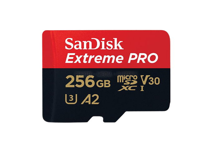 SanDisk ExtremePro 256GB microSD 200MB/s